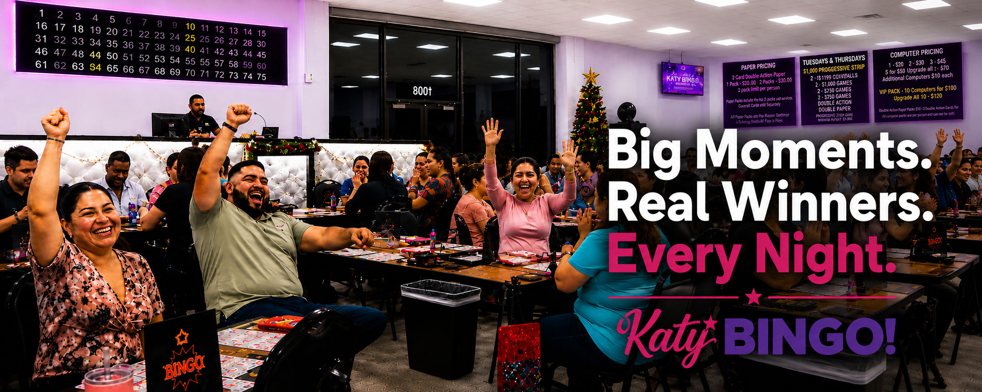 Festive Katy Bingo Celebrations (1)
