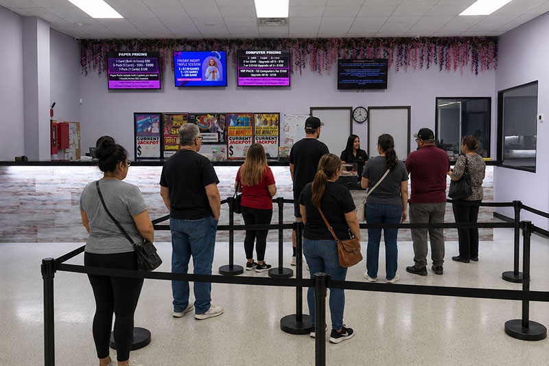 Guest Check In Line