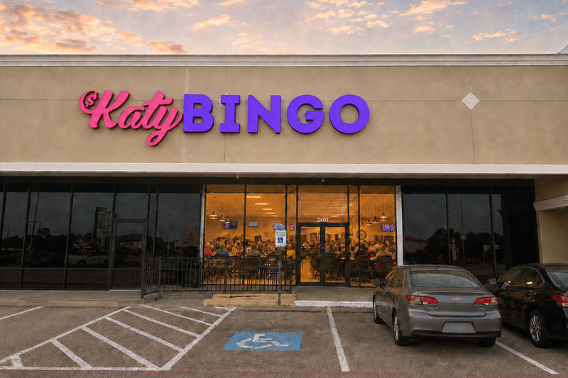 Katy Bingo Exterior